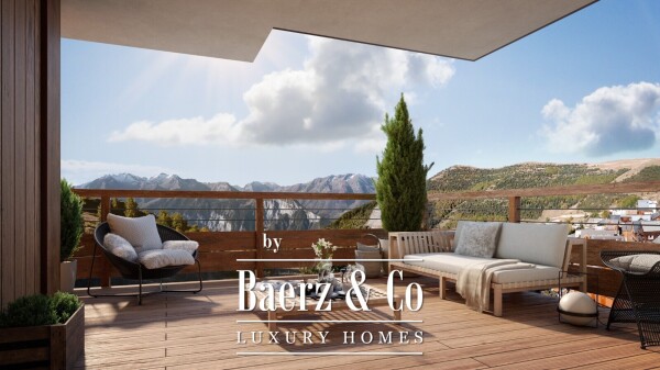 photo 4 MAGNIFICENT ONE BEDROOM APARTMENT AND MOUNTAIN CORNER - TERRACE