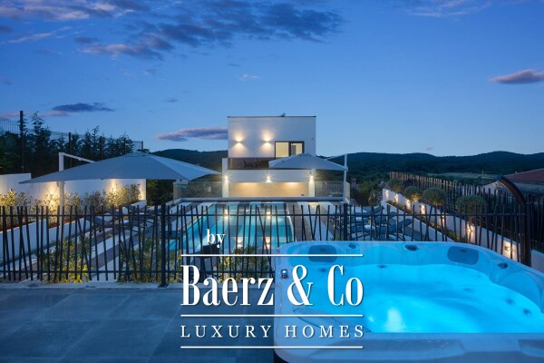 photo 5 Istra, Flengi, modern villa with an impressive garden and sea view