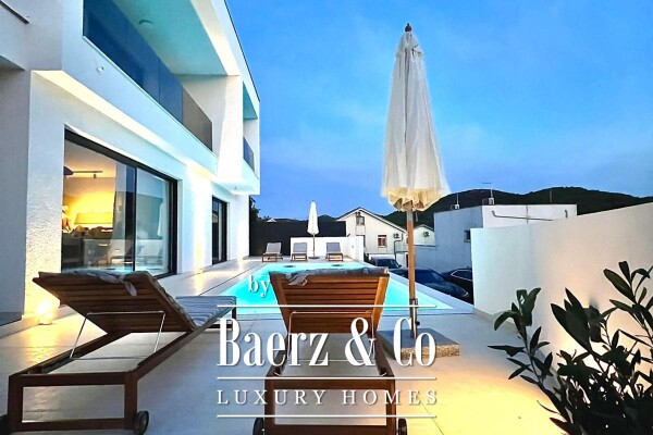 photo 1 Zadar, Žman two modern villas with swimming pools 262 m² and construction land for a third vila