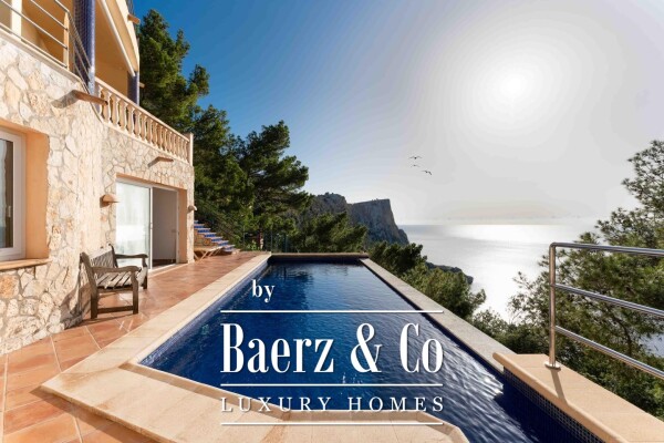 photo 3 Breathtaking sea view villa high above Cala Llamp