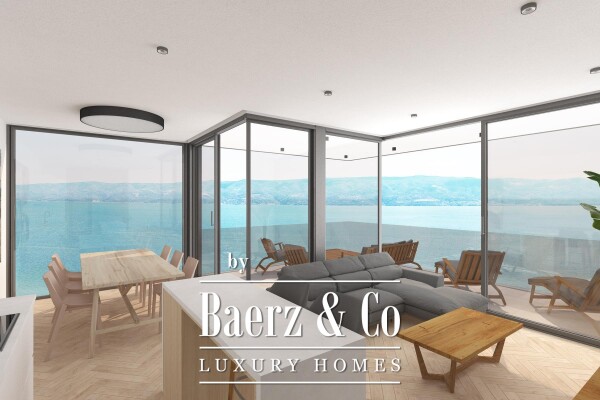 photo 12 Duće, luxurious Penthouse in a new building with a swimming pool and an open sea view