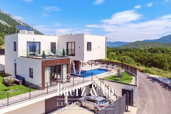 photo 2 Surroundings of Omiš, modern villa with swimming pool