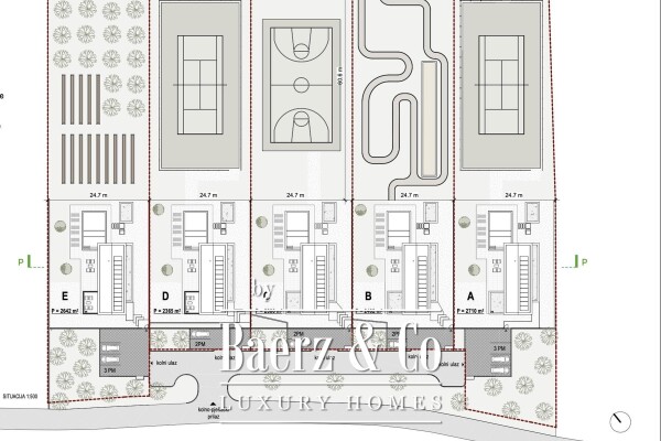 photo 11 Istria, Labin - top modern villa C, heated pool 48 m2, 2386 m2 of landscaped garden