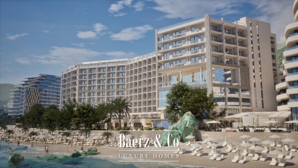 photo 5 Beachfront Apartment for Investment with a Sea View in a 5* Hotel on Budva Riviera