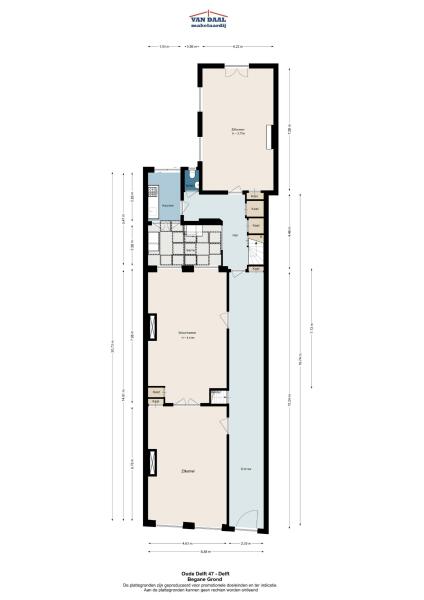 Floor Plan 1 - Oude Delft 47