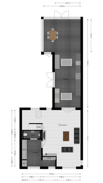 Floor Plan 1 - Burgemeester Buskensstraat 14