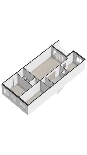 Floor Plan 4 - Koninginneweg 190 F