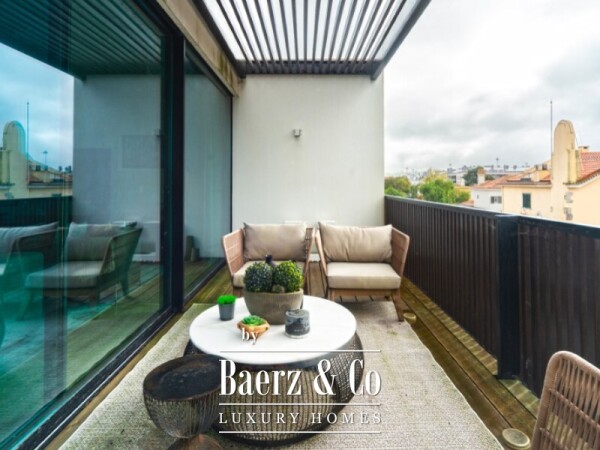 photo 2 T2 (suites) with terraces, garage and river view in the Villa Garcia development!