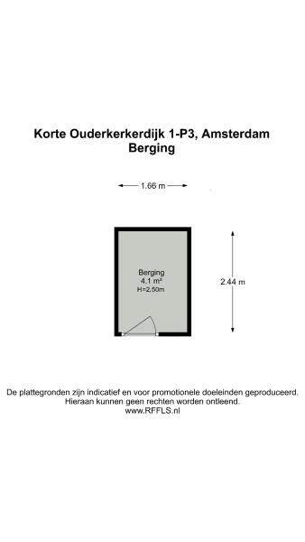 Floor Plan 3 - Korte Ouderkerkerdijk 1 P 3