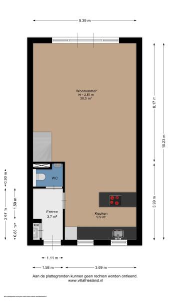 Floor Plan 1 - De Bleeck 7