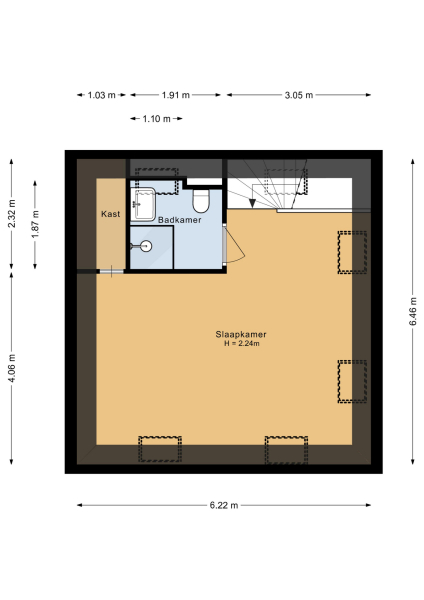Floor Plan 6 - Offemweg 31