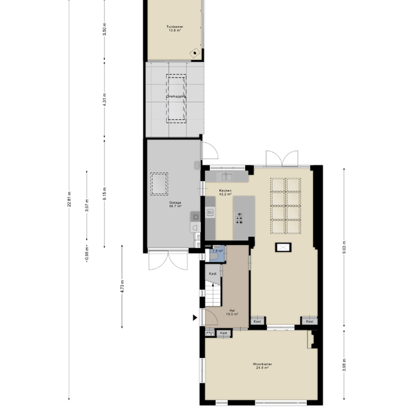 Floor Plan 1 - Wilhelminalaan 20